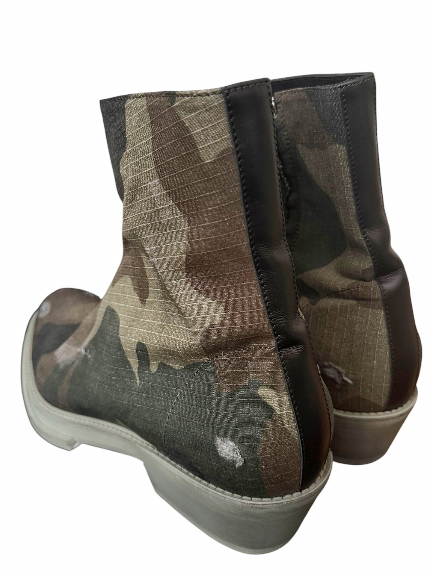 Distressed Camo Ripstop West Coast Chelsea Boot