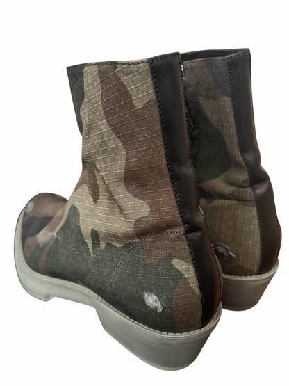 Distressed Camo Ripstop West Coast Chelsea Boot
