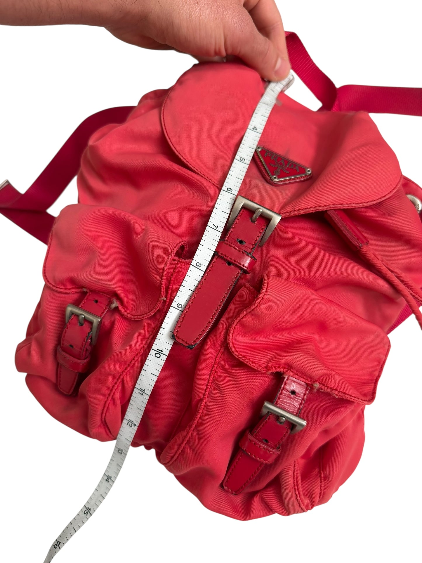 2000’s Red Nylon Rucksack Backpack