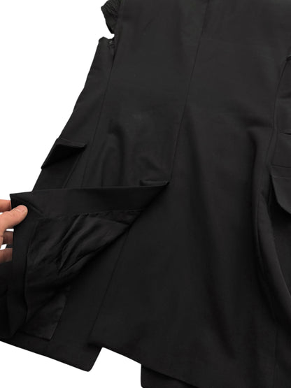 2018 DIRT Sleeveless Cut Runway Blazer