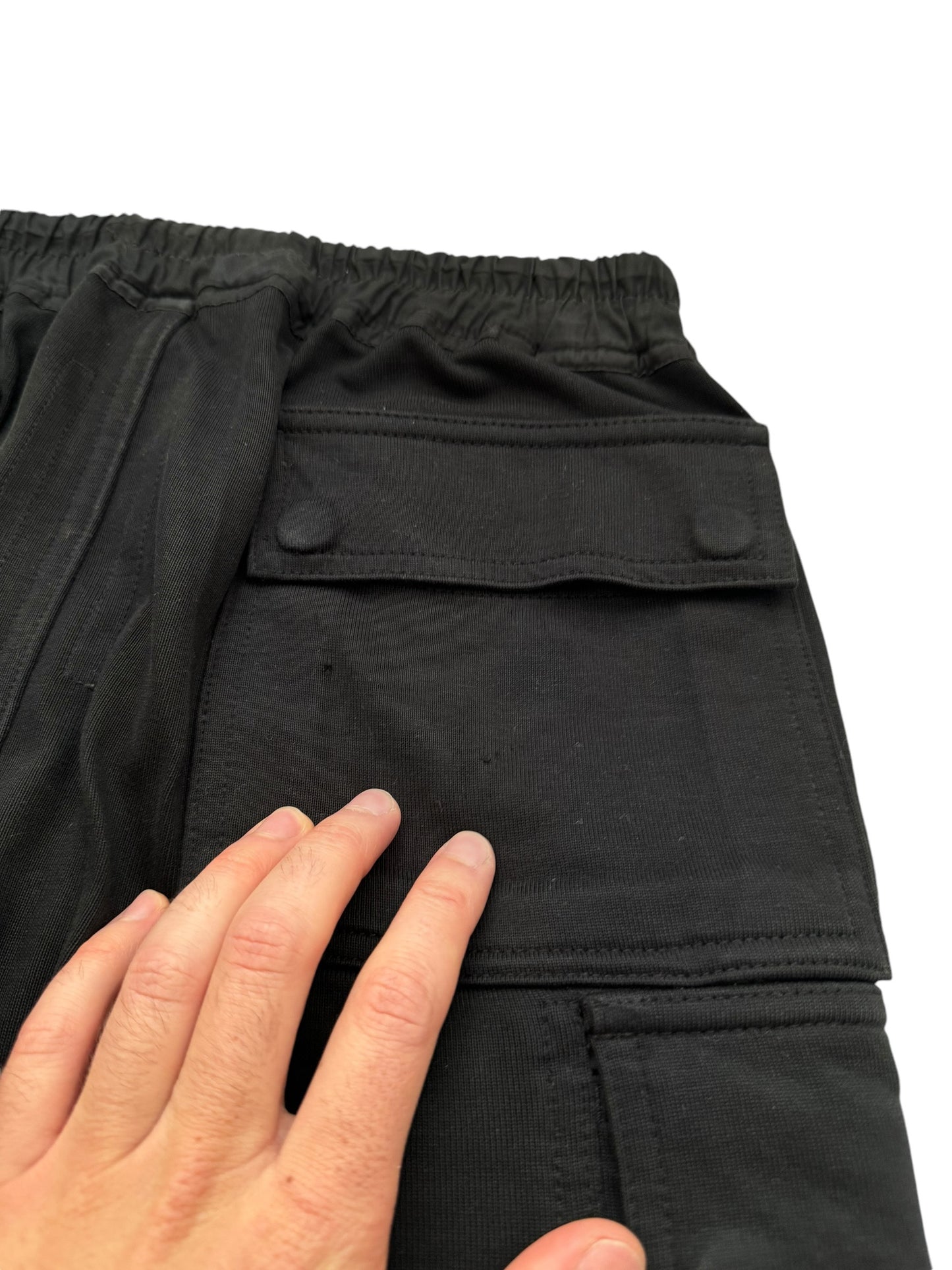 Glitter Cargo Jogger Black