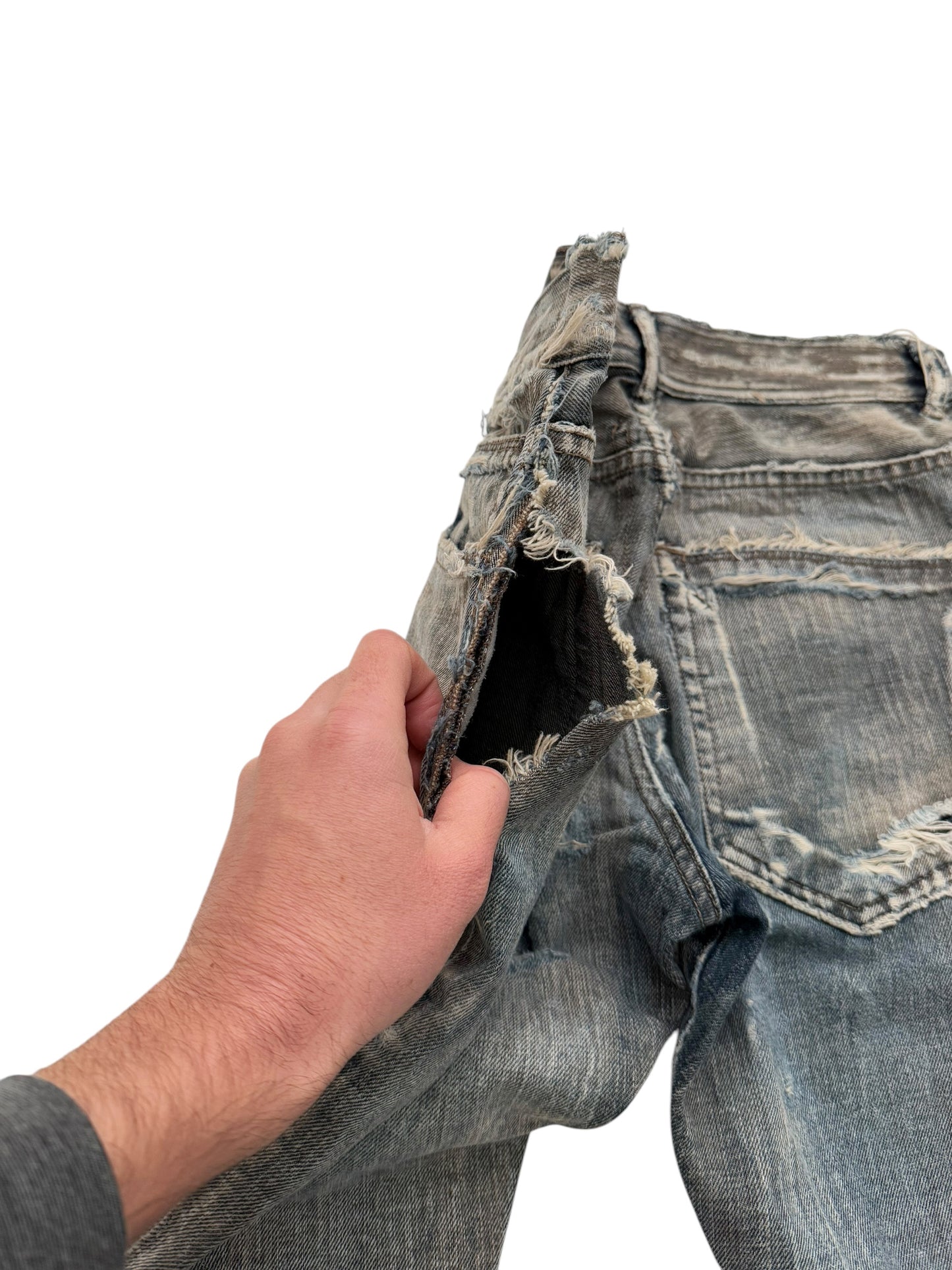 Old Punk Thrash Denim