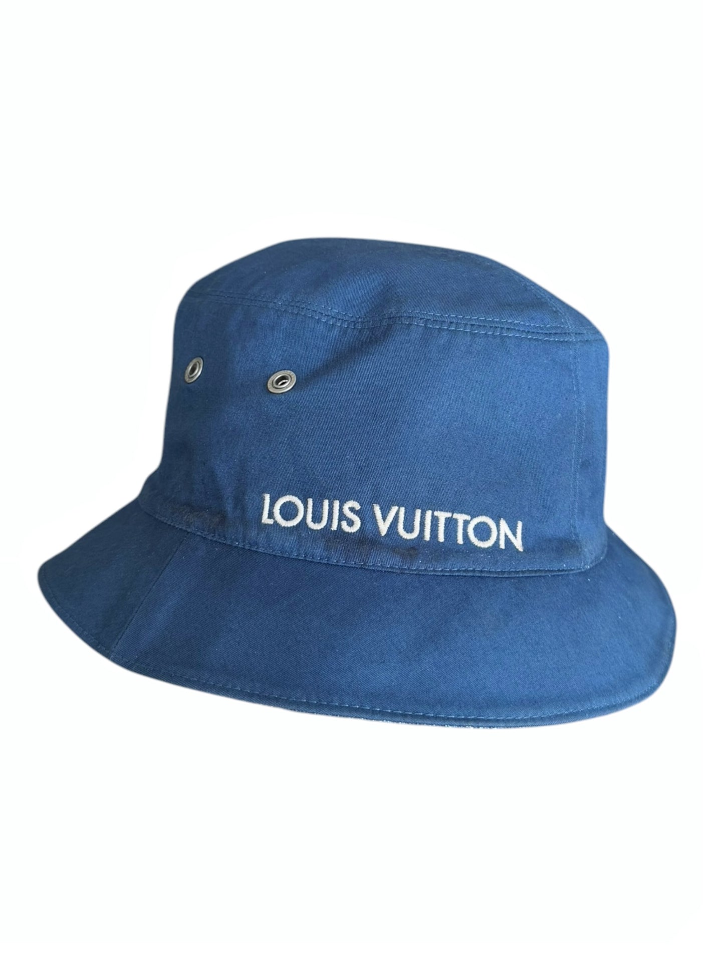 Denim Monogram Reversible Bucket Hat