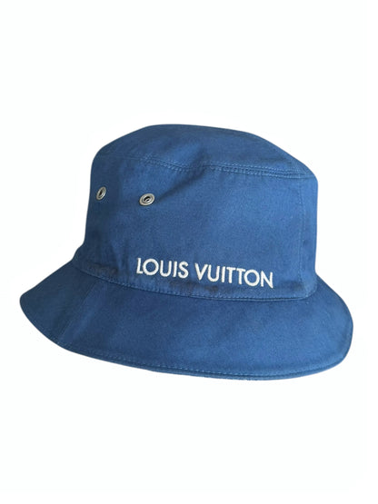 Denim Monogram Reversible Bucket Hat