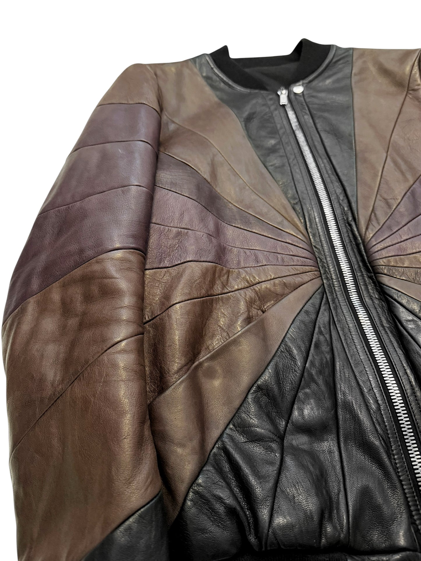 FW23 Luxor Radiance Heavy Lambskin Leather Bomber