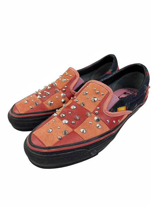 x Vans Vault Studded Patchwork Leather Slip On