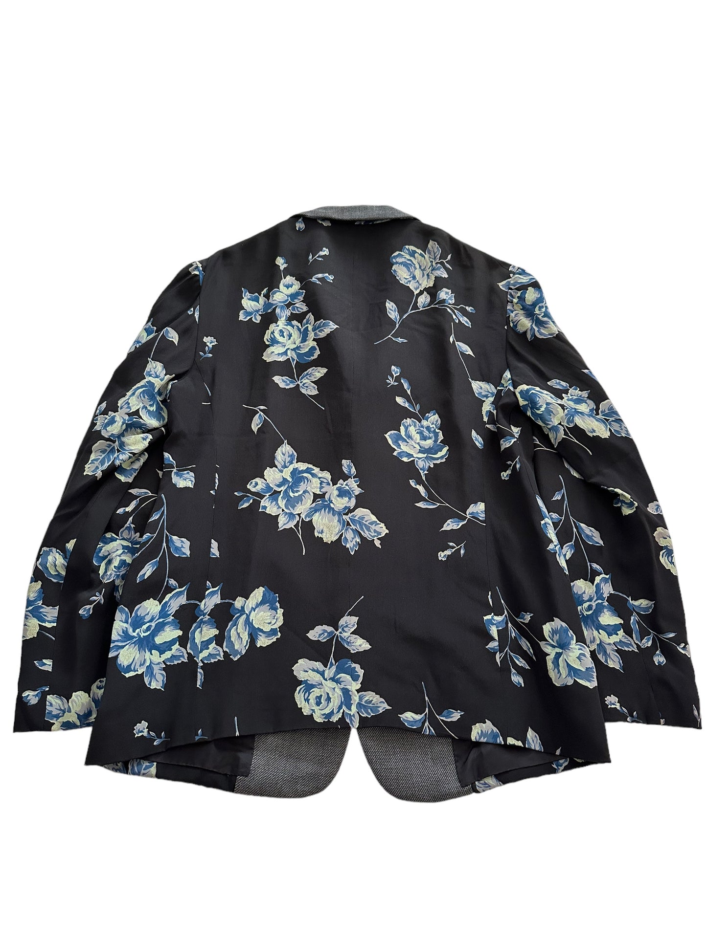 Cupro Flower Blazer