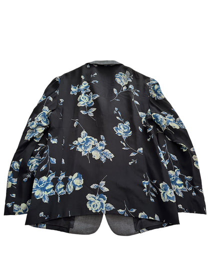 Cupro Flower Blazer