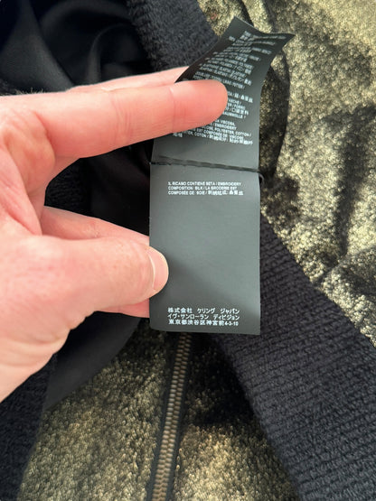 Gold Sprinkled Velvet Western Teddy Varsity Bomber