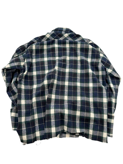 Sample Blue/Green Soft Flannel