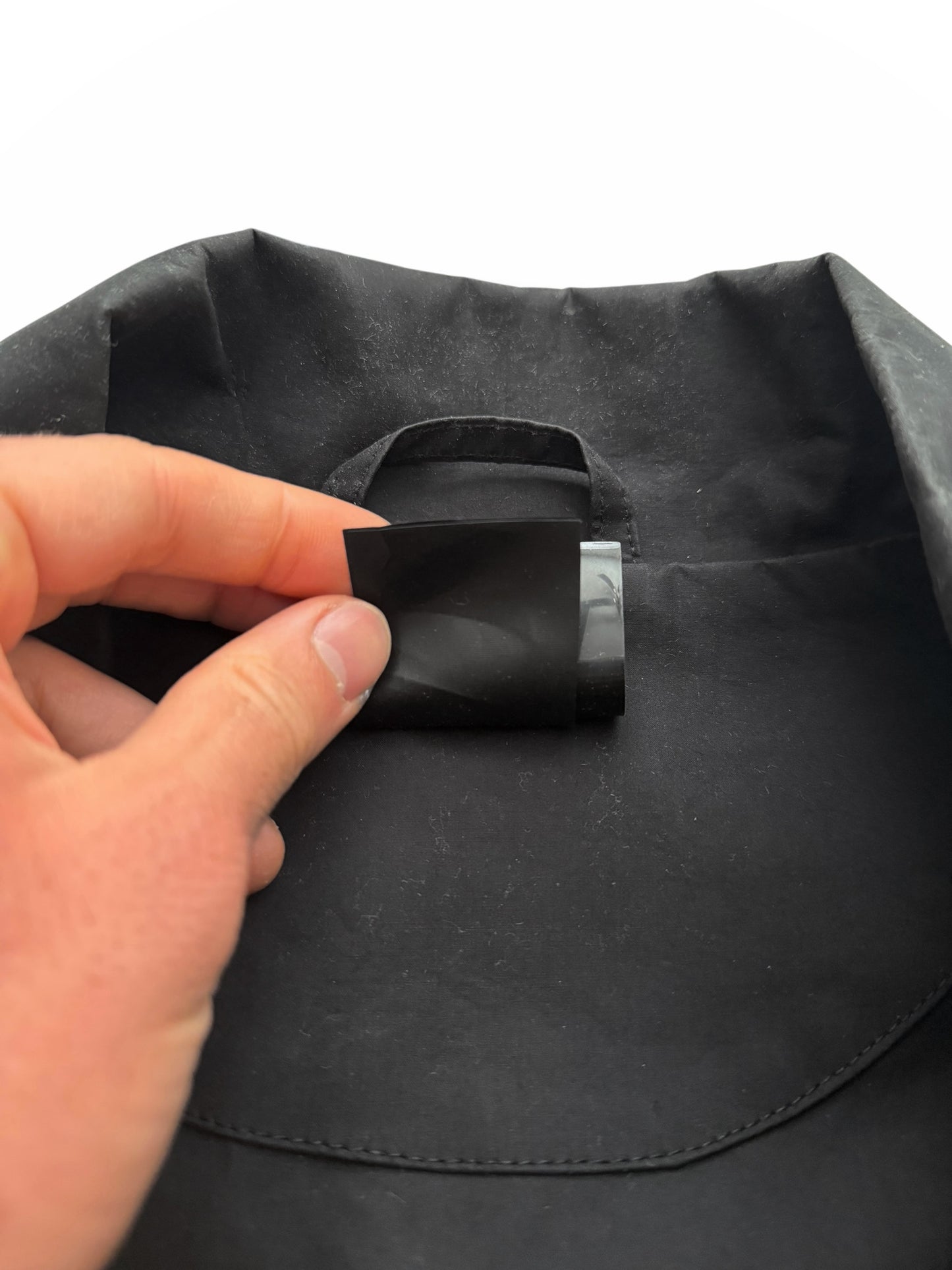 Drawstring Woven Work Jacket