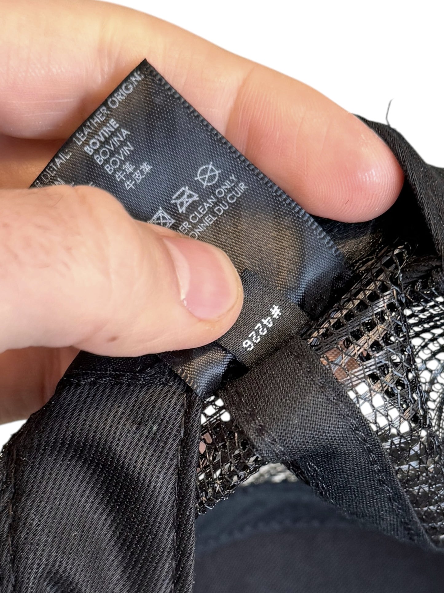 Leather Star Patch Hat