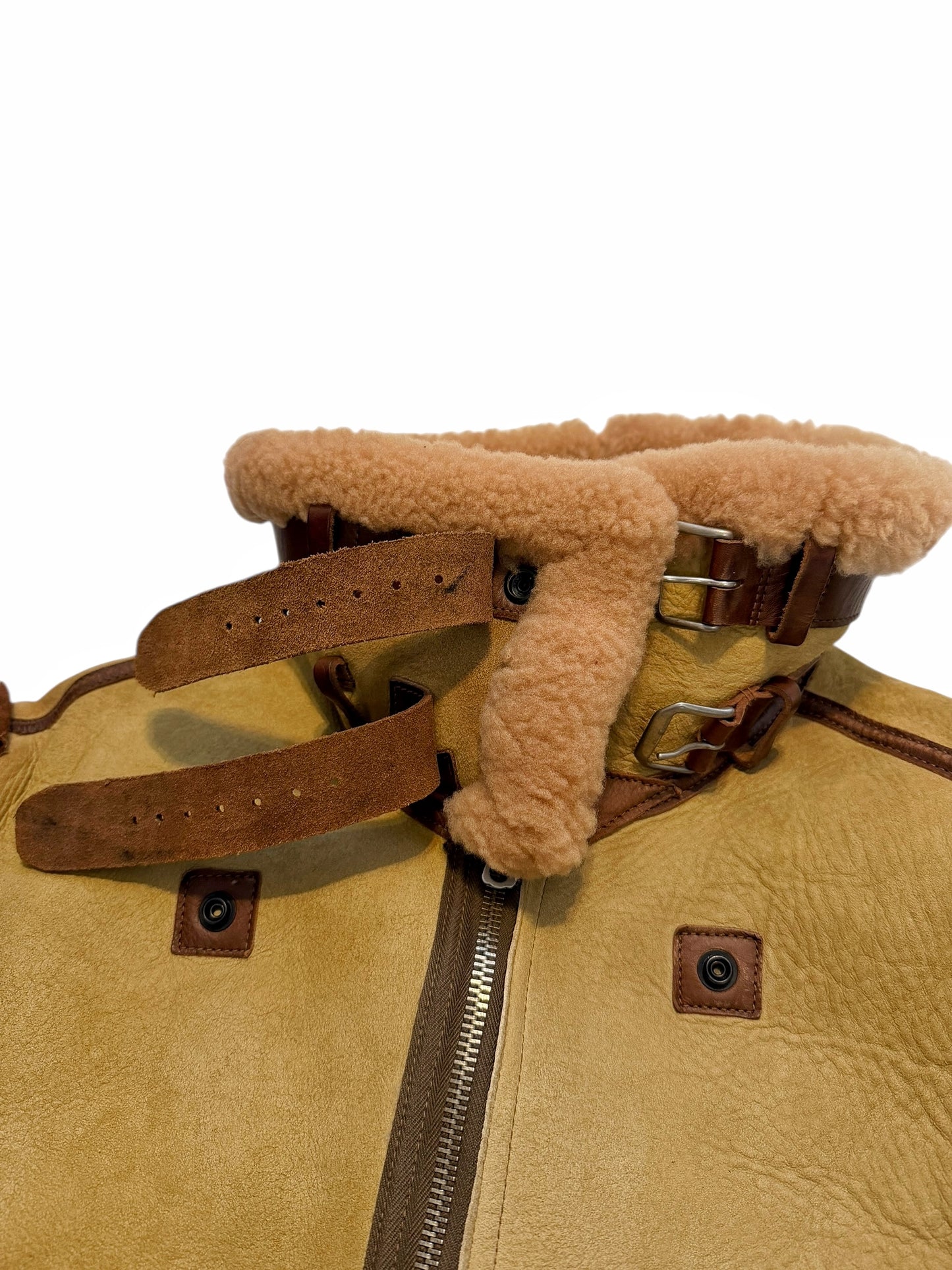 Reproduction WW2 B-3 Shearling Leather Jacket