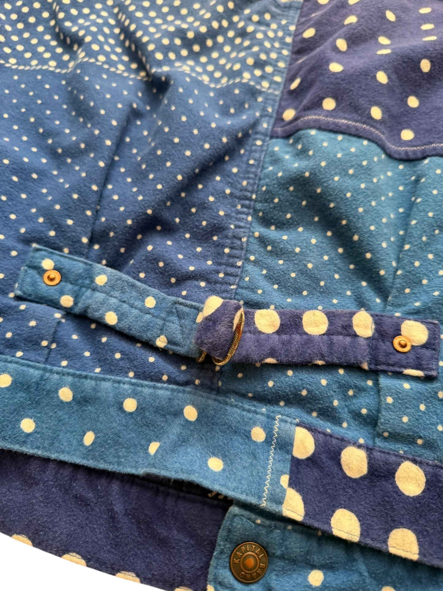 Reversible Blue Kerchief Jacket
