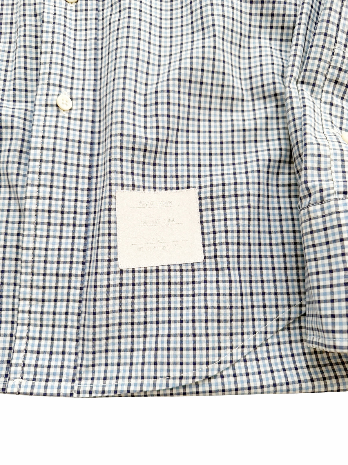 Bergdorf Goodman Edition Gingham Shirt