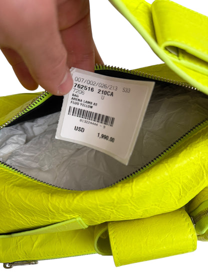 Fluo Leather Superbusy XS Cargo Bag