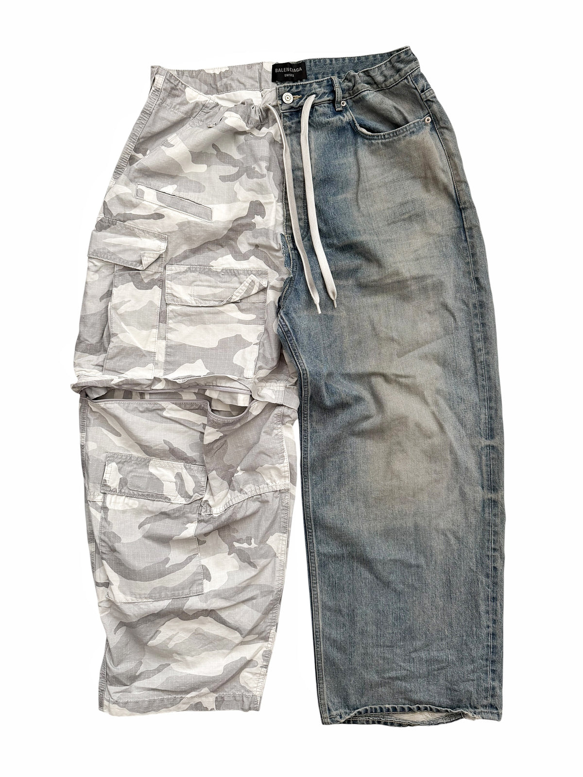 2024 Split Camo Denim Cargo 50/50