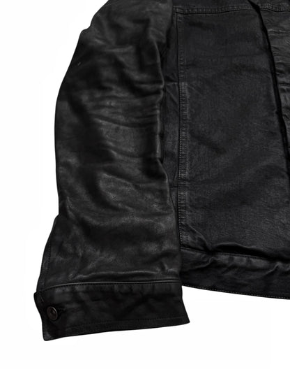 FW15 Slave Waxed Hybrid Cargo Pony Jacket