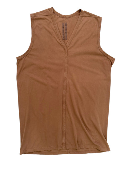 Panel Brown Tank Top