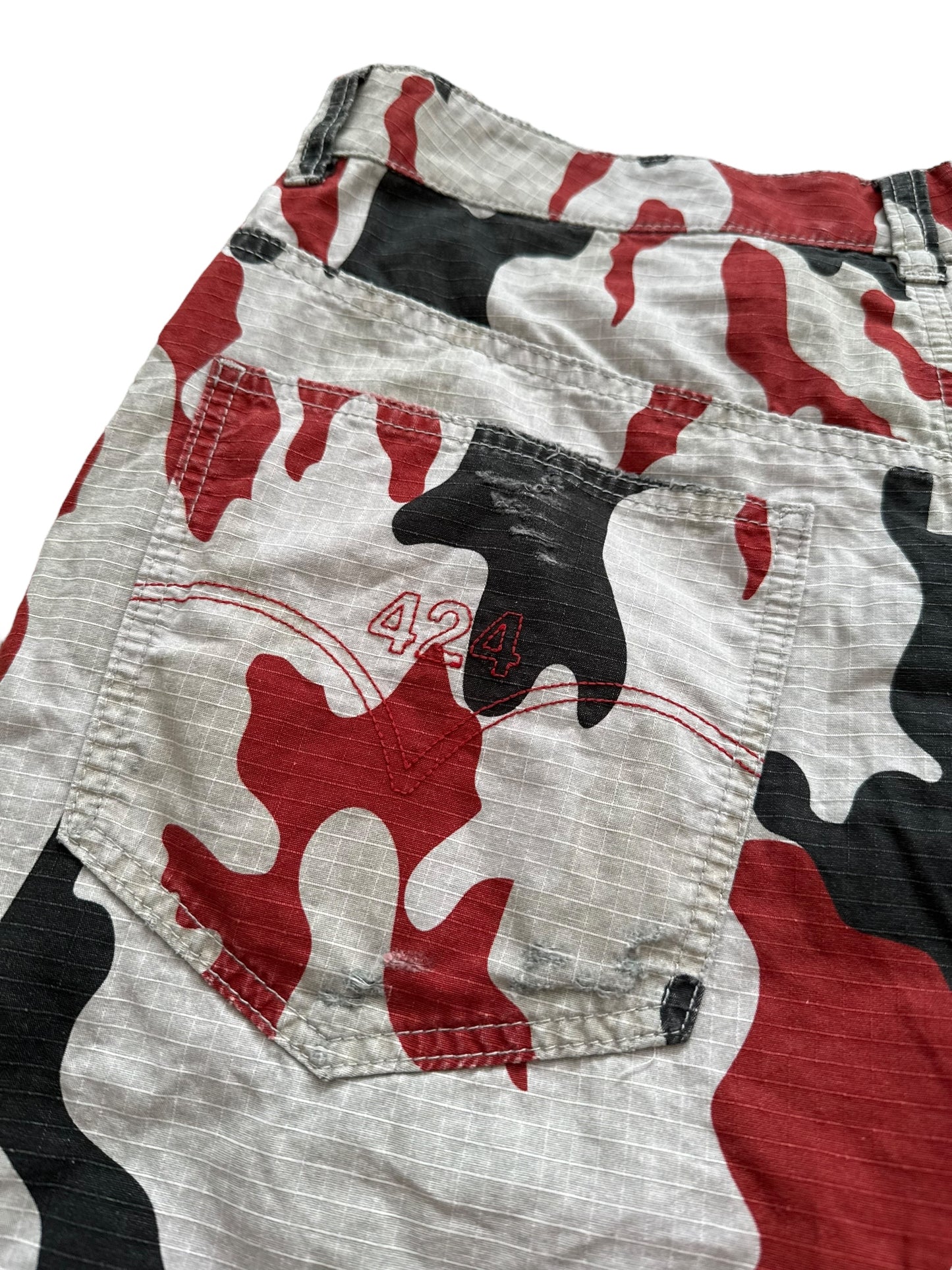 Big Daddy Ripstop Double Face Camo Shorts