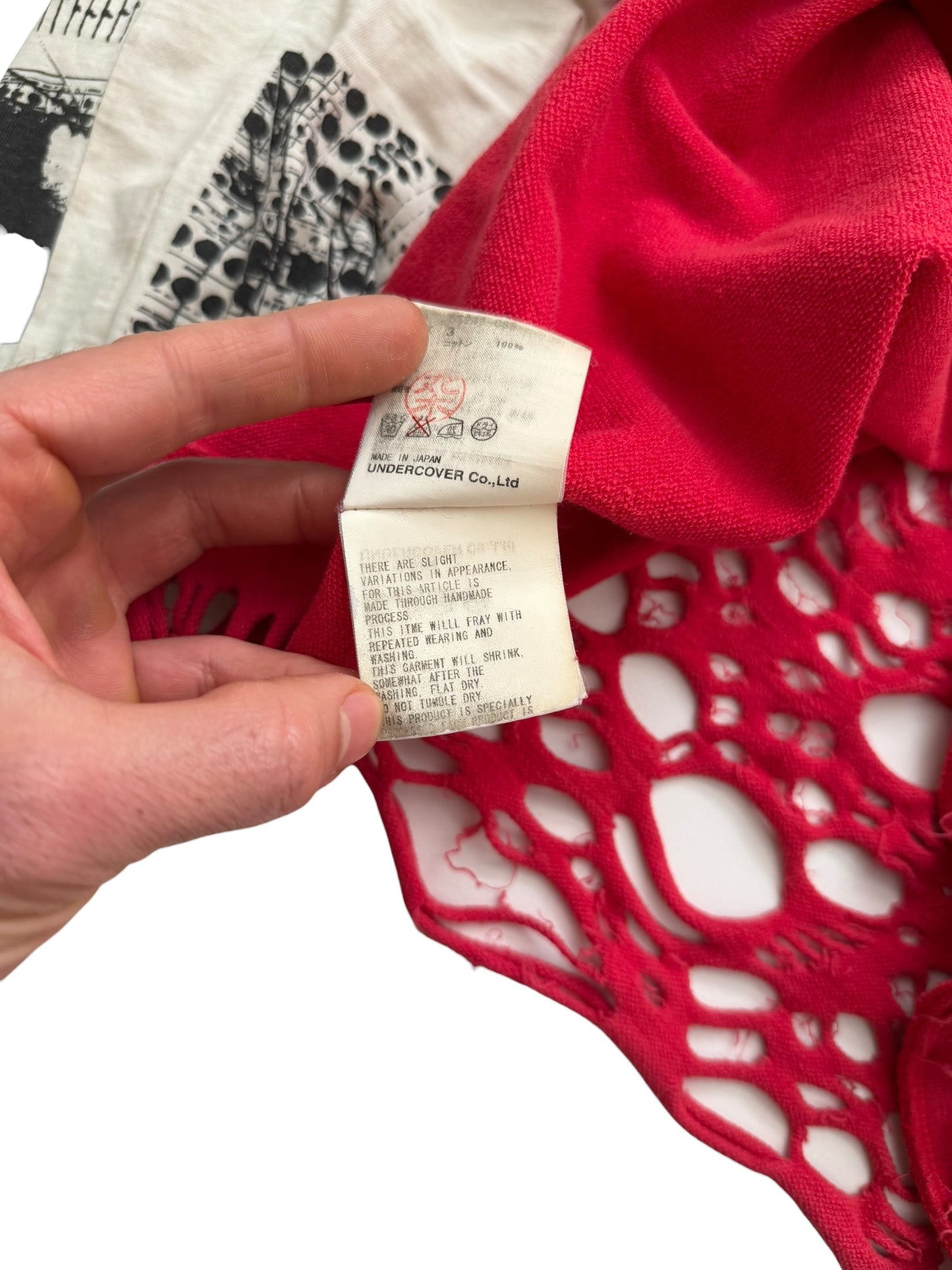 2006 “T” Wahnfrieden Klaus Distressed Patchwork Hoodie