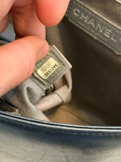 Large Caviar Boy Flap Chain Bag