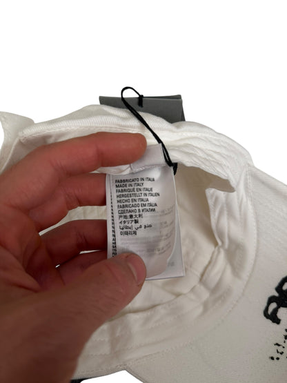 Graffiti Drawing Spray White Hat