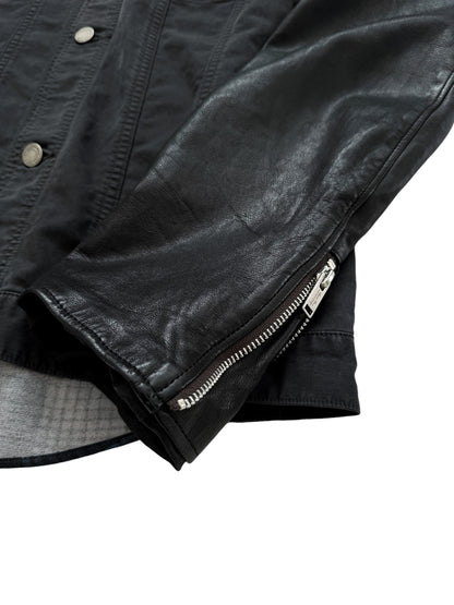 2012 Hybrid Leather Sleeve Jacket