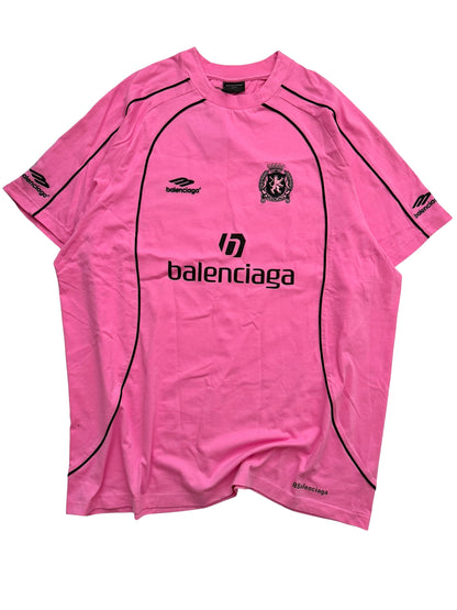 2023 Pink Oversized Soccer Jersey Paris Shirt