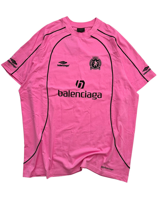 2023 Pink Oversized Soccer Jersey Paris Shirt