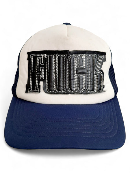 2006 FUCK Blue Trucker Hat