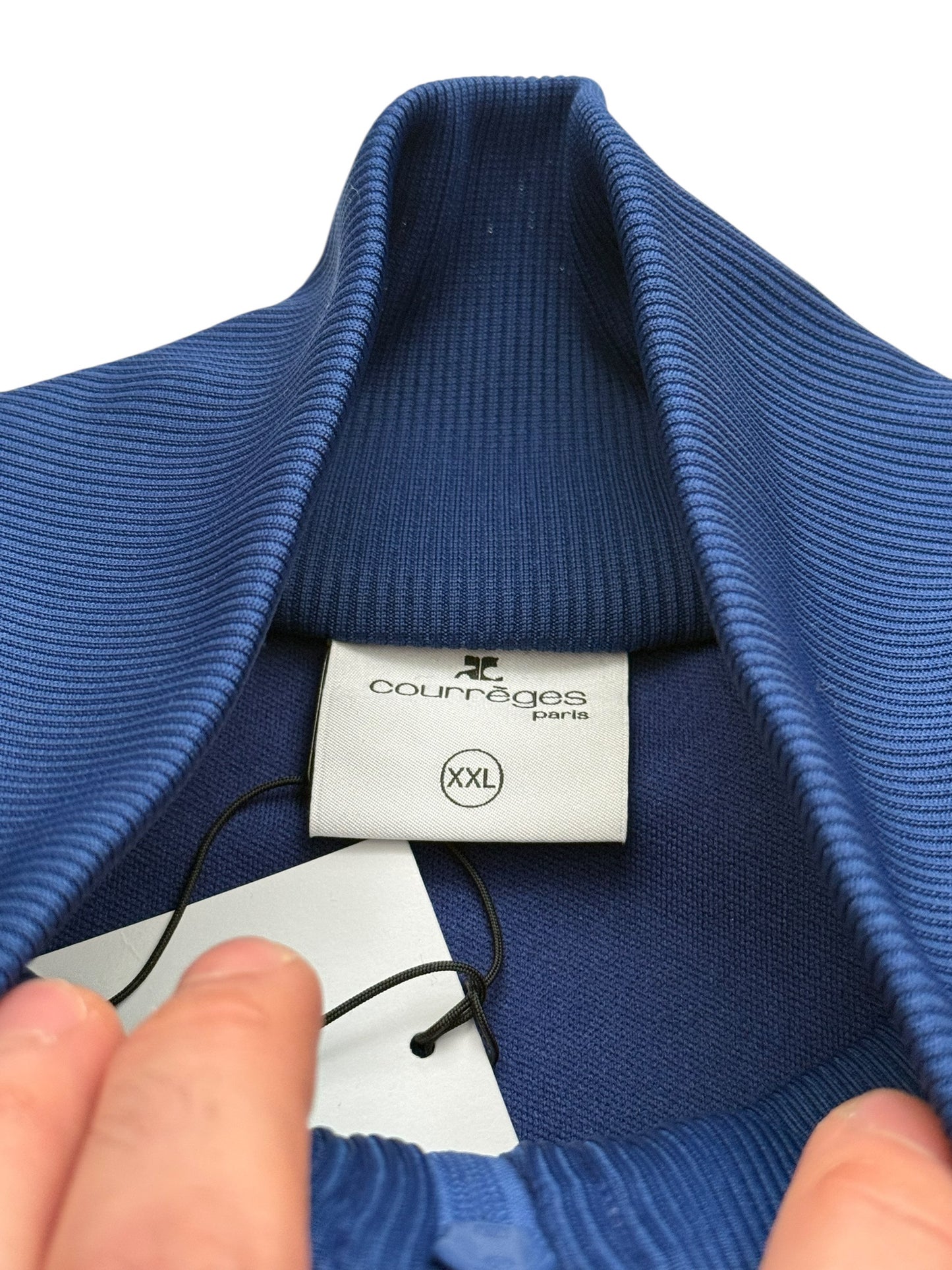 Blue Vintage Logo Track Top