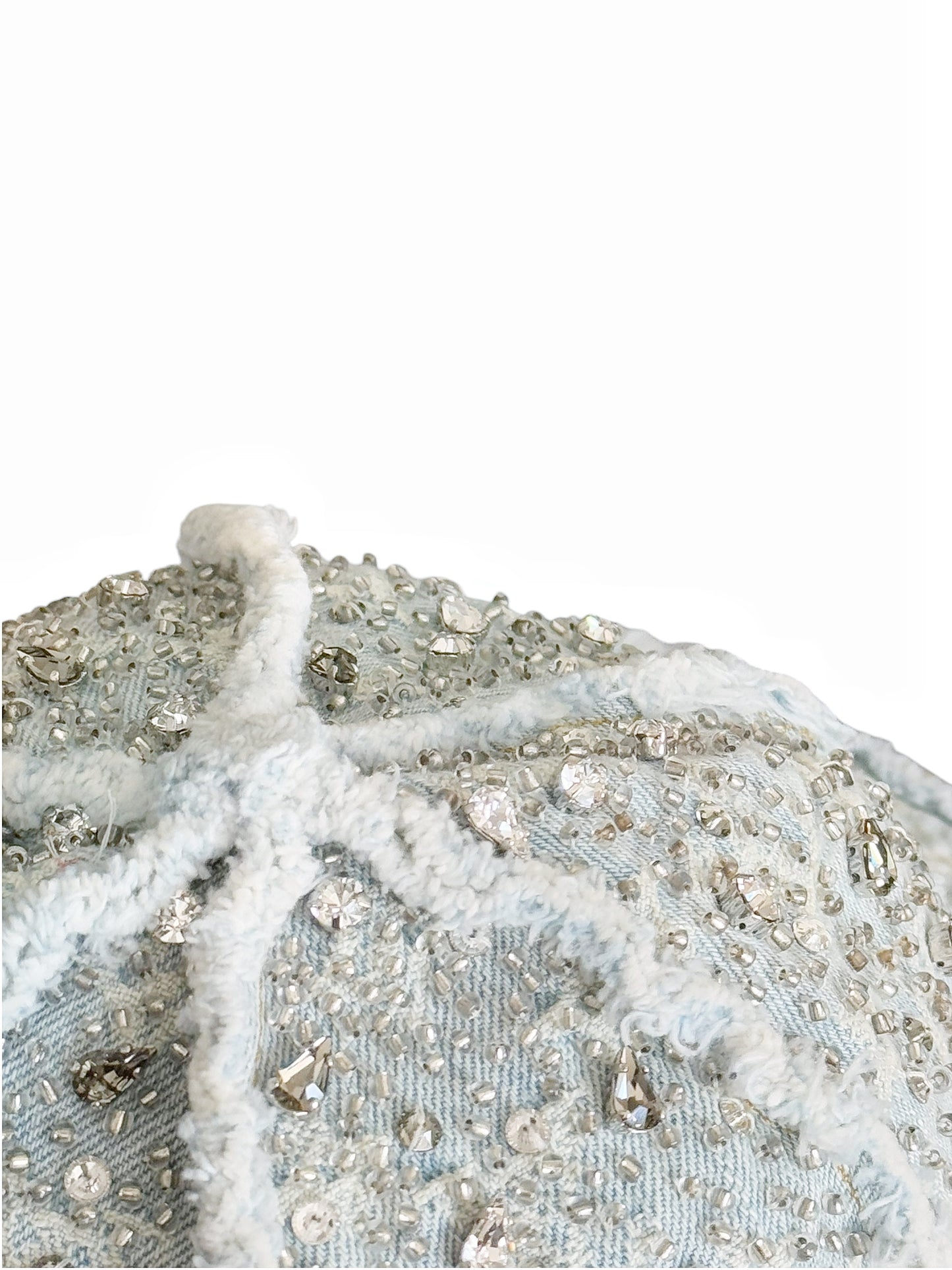 1/1 Crystal Rain Monogram Denim