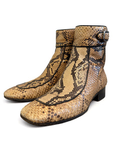 “Miles” 30 Python Snakeskin Boot