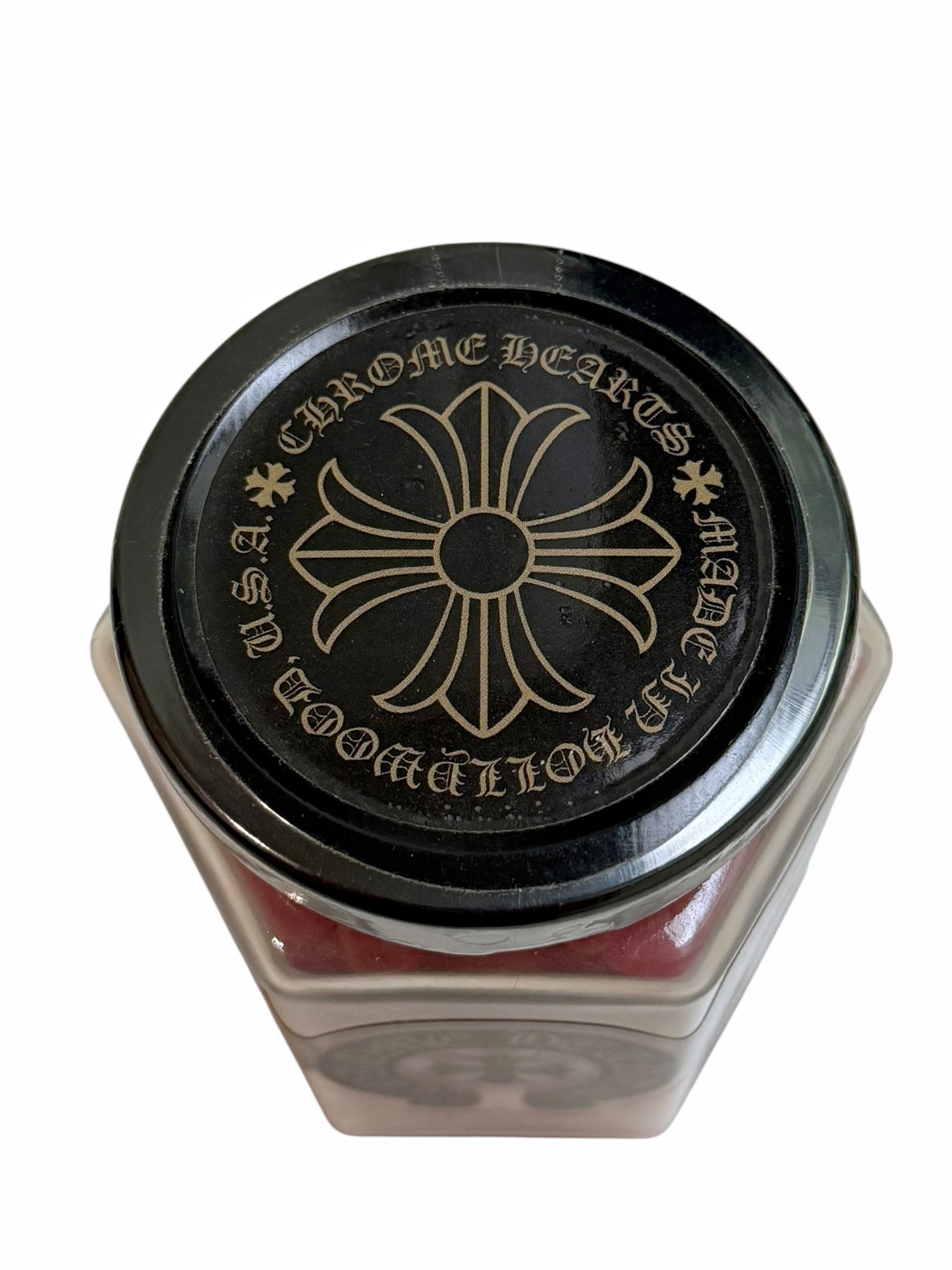 Flame Horseshoe Candy Jar