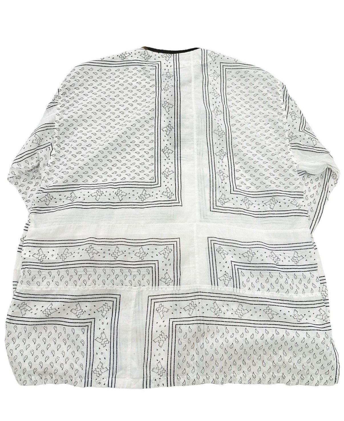 ICT Silk Paisley Bandana PO Tunic Shirt