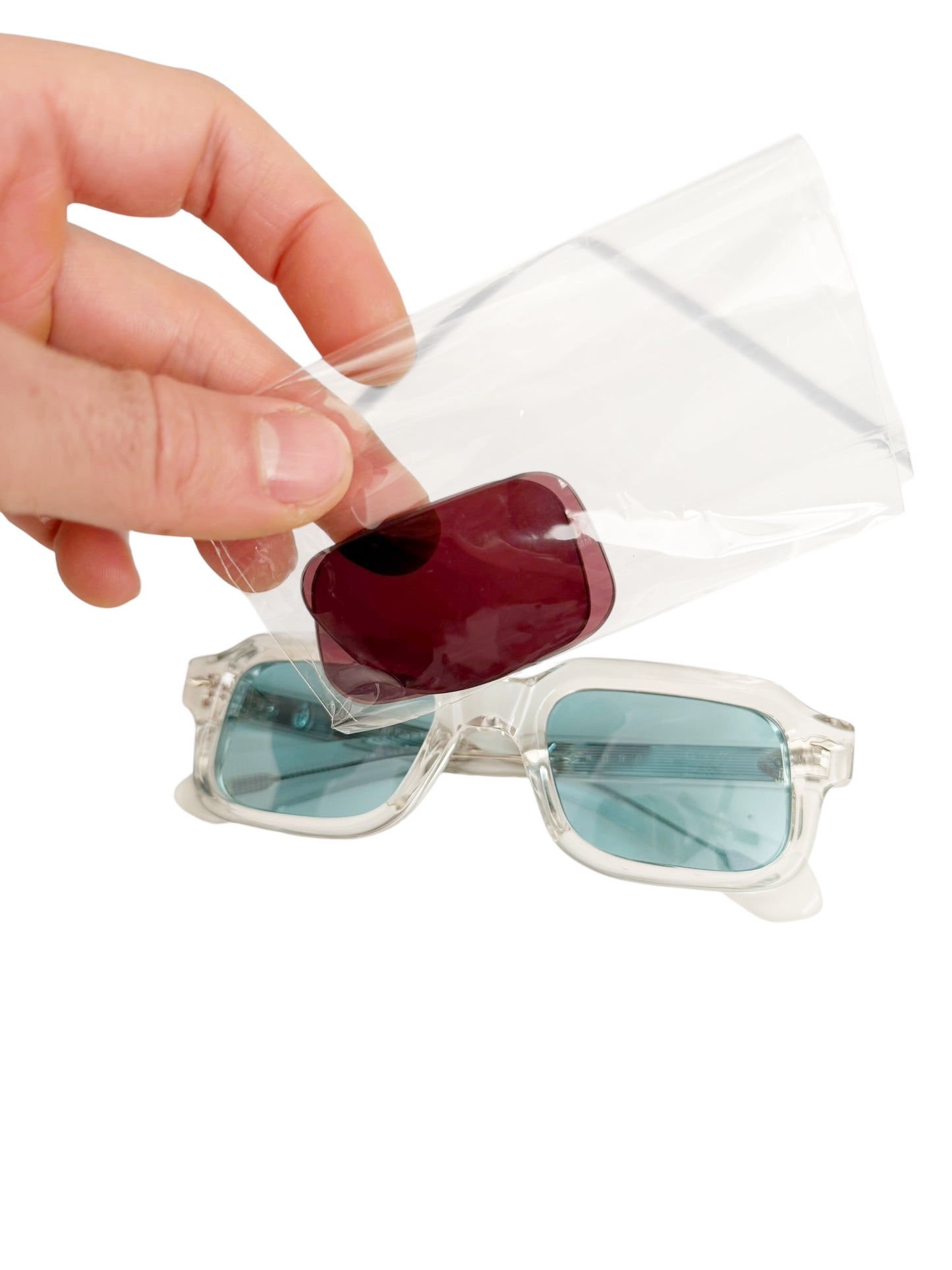 1/250 Sandro Clear w/ Blue Lenses