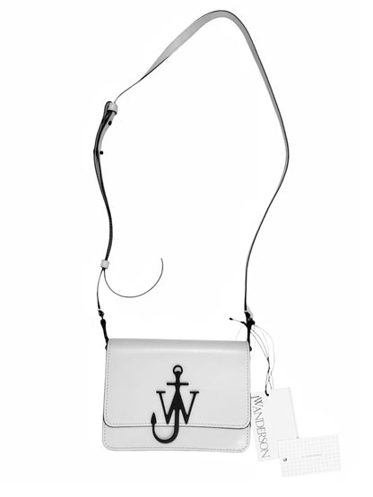 Anchor Logo Leather Bag