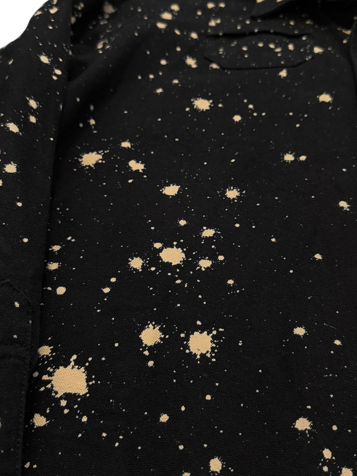 2014 Sterling Ruby Bleach Acid Splash Denim Over Shirt