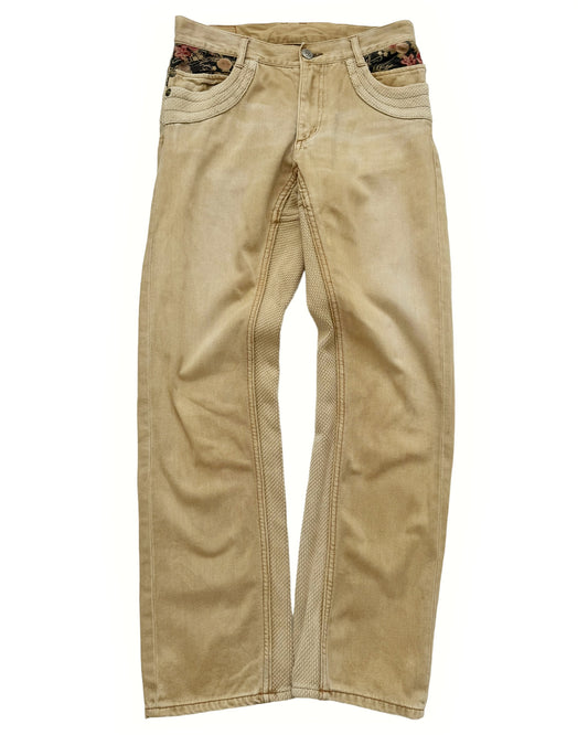 Weave Hybrid Sand Denim