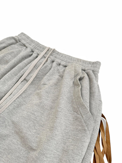 Fringe Zip Off Sweatpant