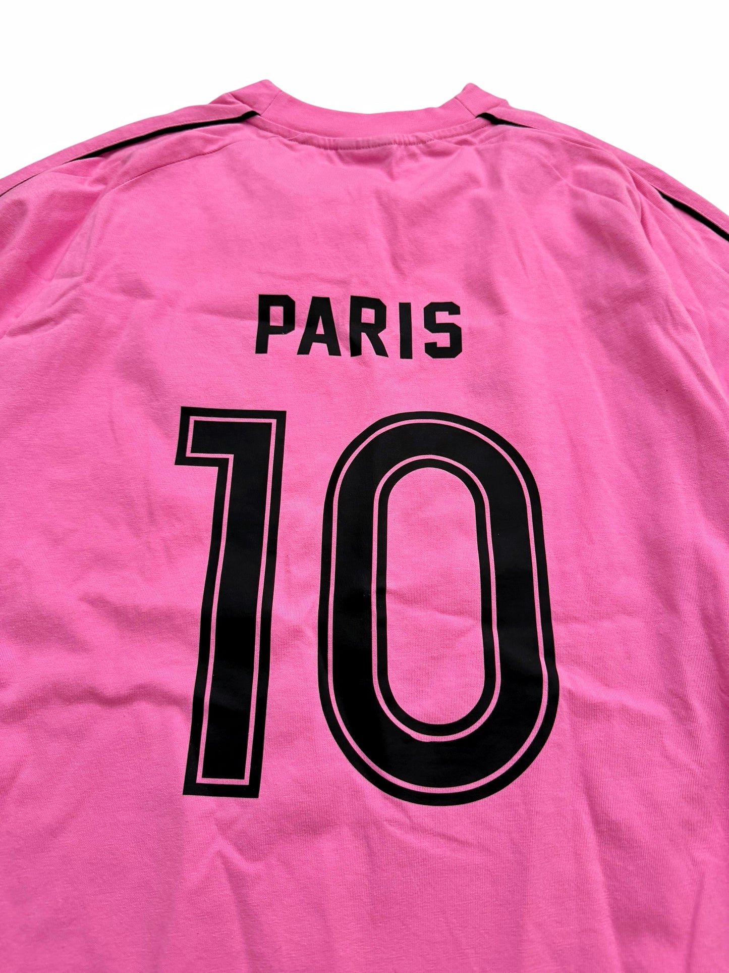 2023 Pink Oversized Soccer Jersey Paris Shirt