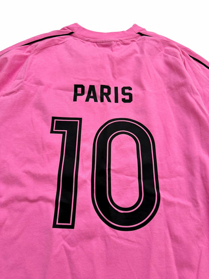 2023 Pink Oversized Soccer Jersey Paris Shirt