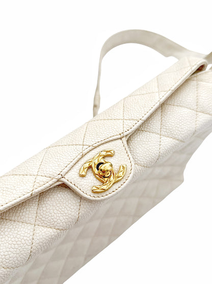 Matelasse CC Turnlock Caviar Leather Bag
