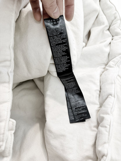 2023 Puffer White Denim Jean Jacket