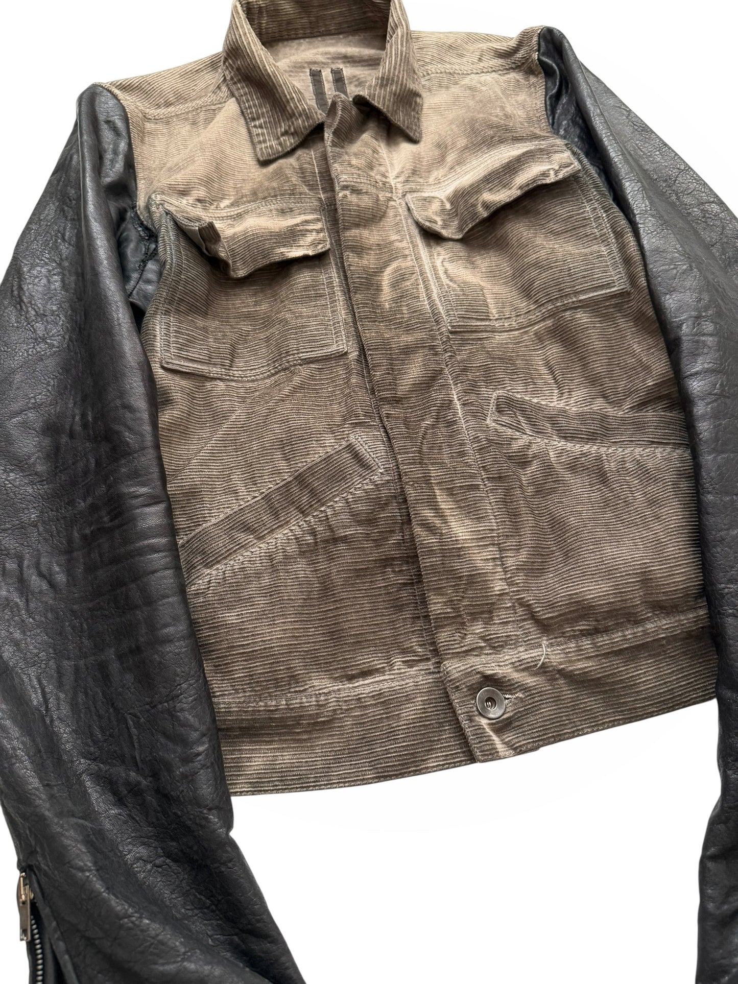 2000’s Hogwash Hybrid Trucker Leather Jackets (Sample?)