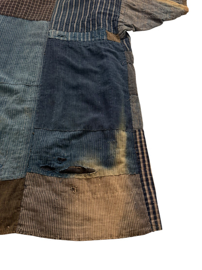 Meiji Era Boro Patchwork Coat