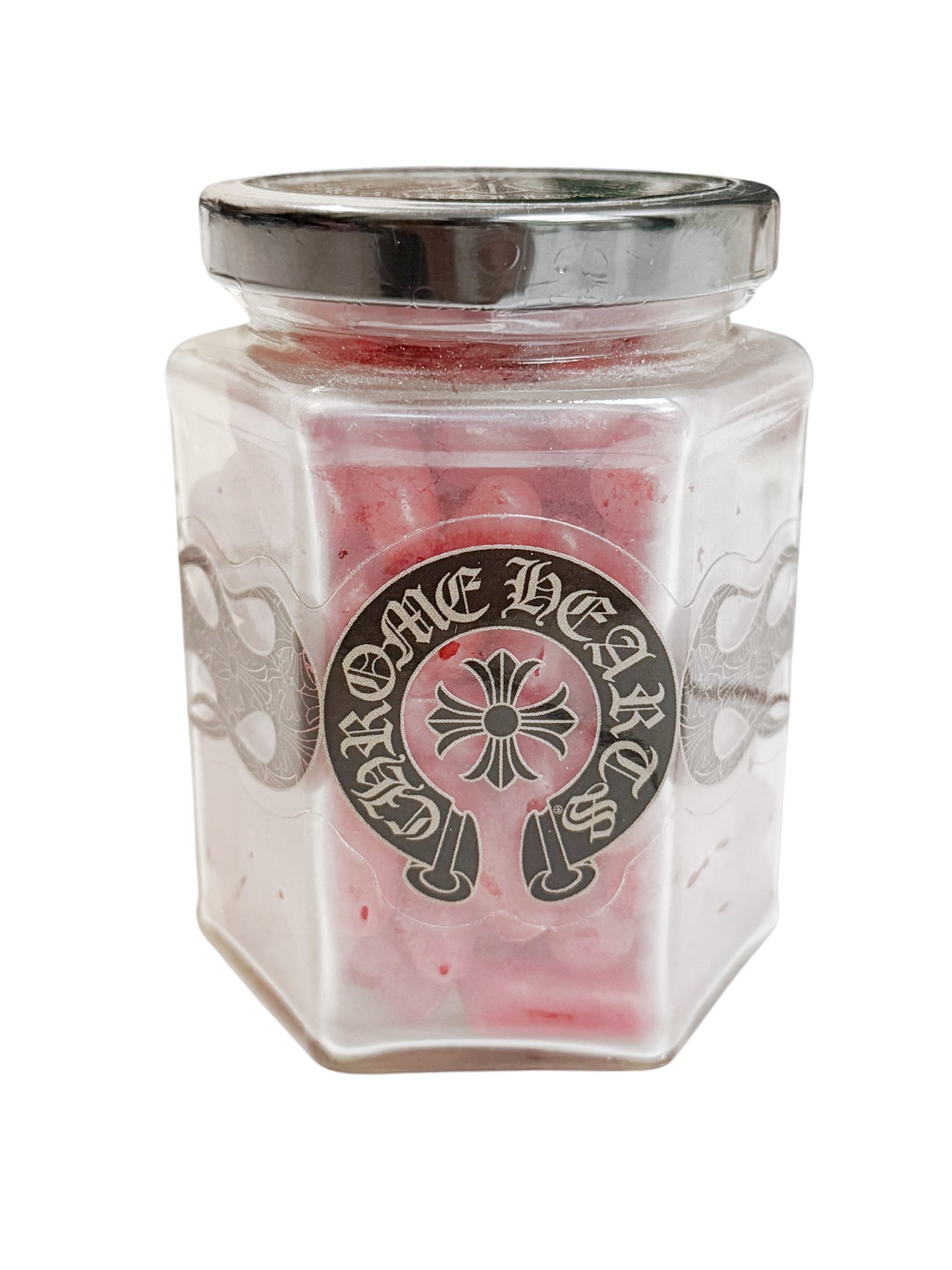 Flame Horseshoe Candy Jar