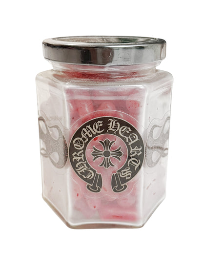 Flame Horseshoe Candy Jar