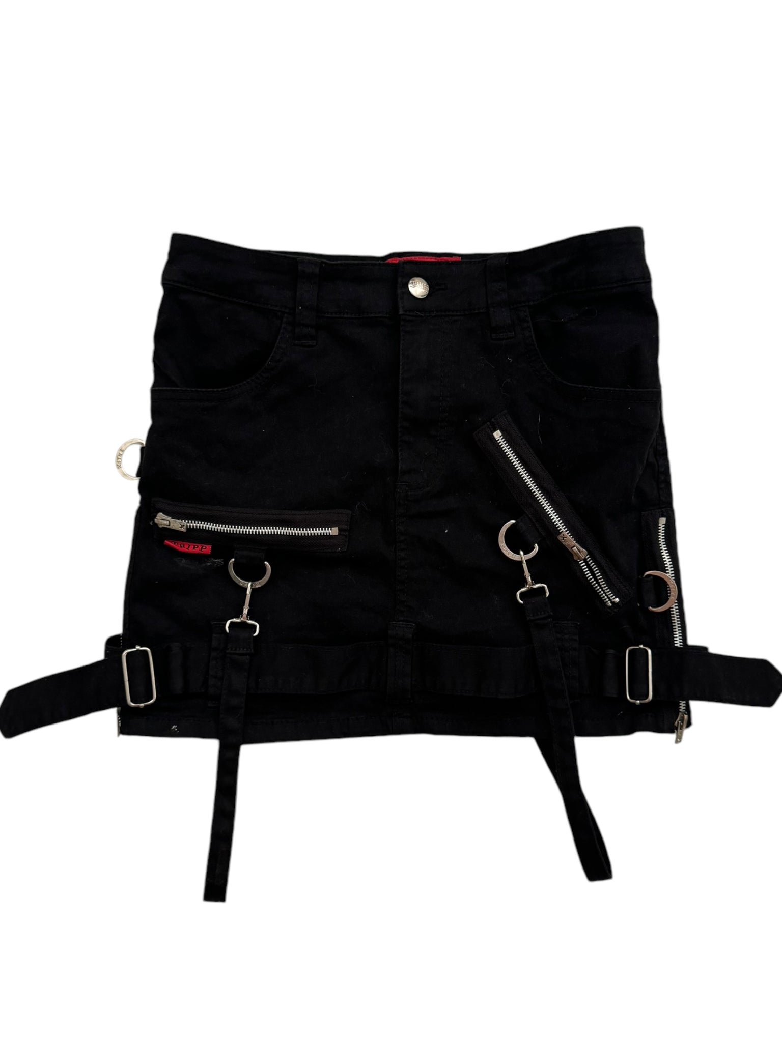 2000’s Bondage Grunge Mini Skirt